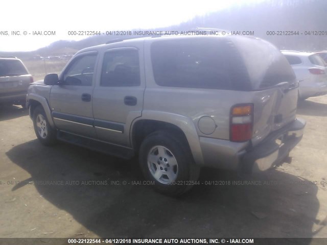 1GNEK13Z63J313866 - 2003 CHEVROLET TAHOE K1500 GOLD photo 3