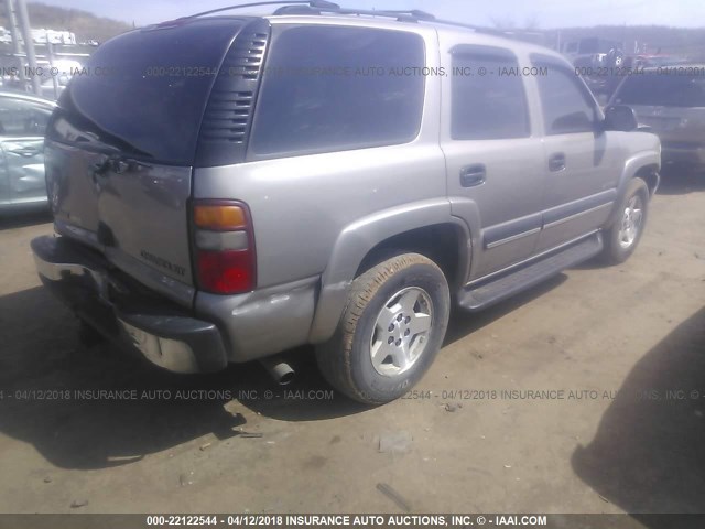 1GNEK13Z63J313866 - 2003 CHEVROLET TAHOE K1500 GOLD photo 4