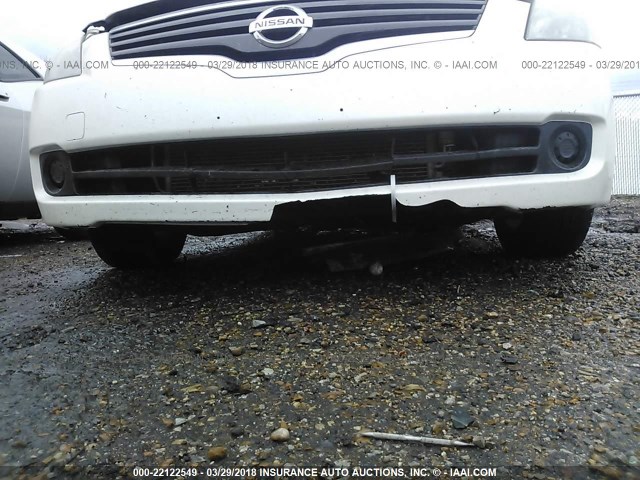 1N4AL21E68N404801 - 2008 NISSAN ALTIMA 2.5/2.5S WHITE photo 6