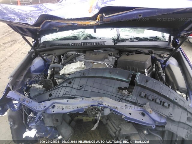 4T1BF1FK7GU515405 - 2016 TOYOTA CAMRY LE/XLE/SE/XSE BLUE photo 10