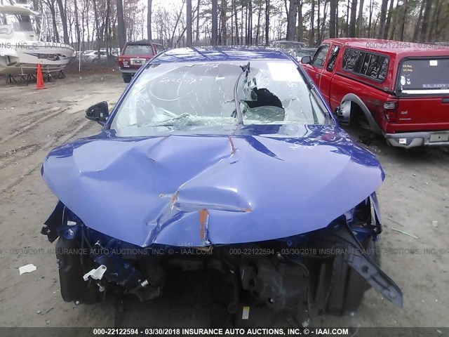4T1BF1FK7GU515405 - 2016 TOYOTA CAMRY LE/XLE/SE/XSE BLUE photo 6