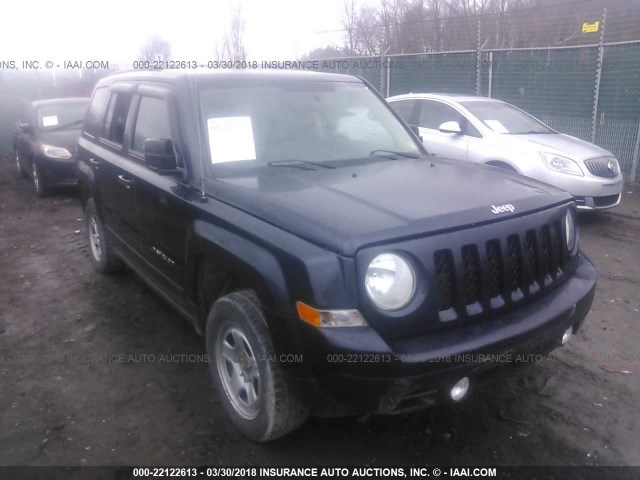 1C4NJRBB1ED528796 - 2014 JEEP PATRIOT SPORT BLACK photo 6