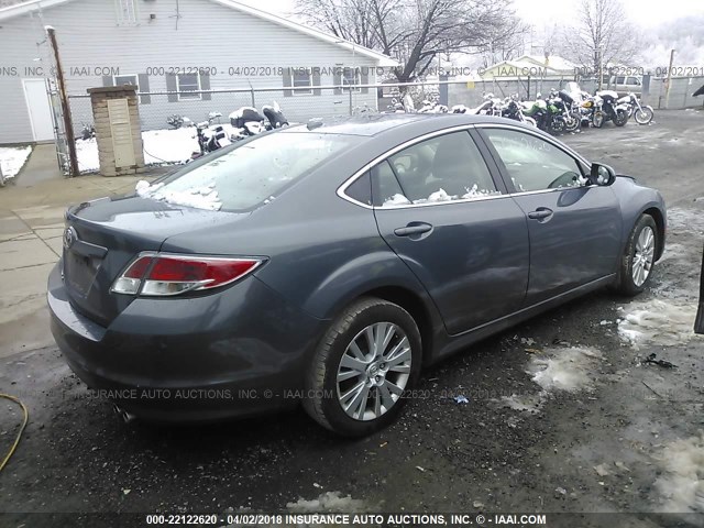 1YVHP82A895M25009 - 2009 MAZDA 6 I BLUE photo 4