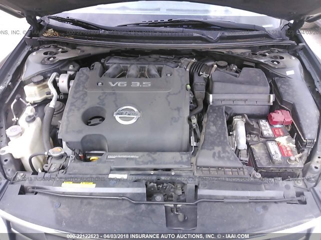 1N4BL2AP1AC111783 - 2010 NISSAN ALTIMA SR GRAY photo 10