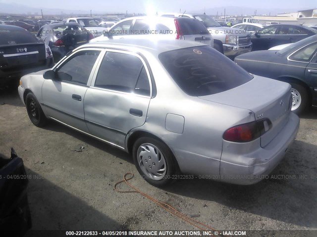 1NXBR12E1XZ230786 - 1999 TOYOTA COROLLA VE/CE/LE 银色 照片 3
