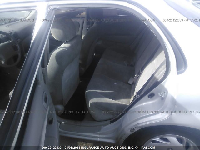 1NXBR12E1XZ230786 - 1999 TOYOTA COROLLA VE/CE/LE 银色 照片 8