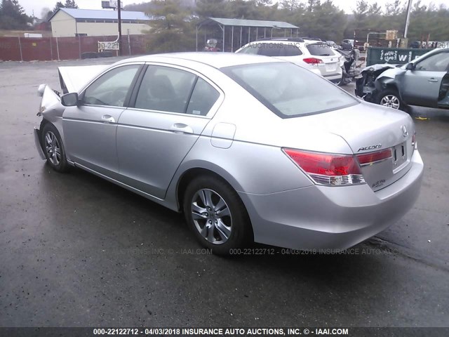 1HGCP2F45CA182261 - 2012 HONDA ACCORD LXP SILVER photo 3