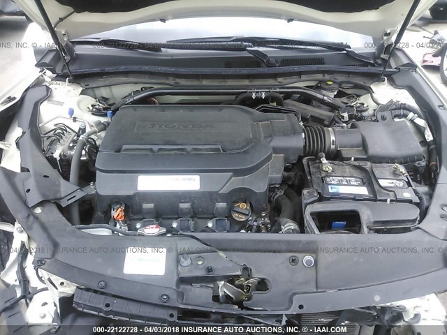 5J6TF1H55DL000205 - 2013 HONDA CROSSTOUR EXL თეთრი ფოტო 10