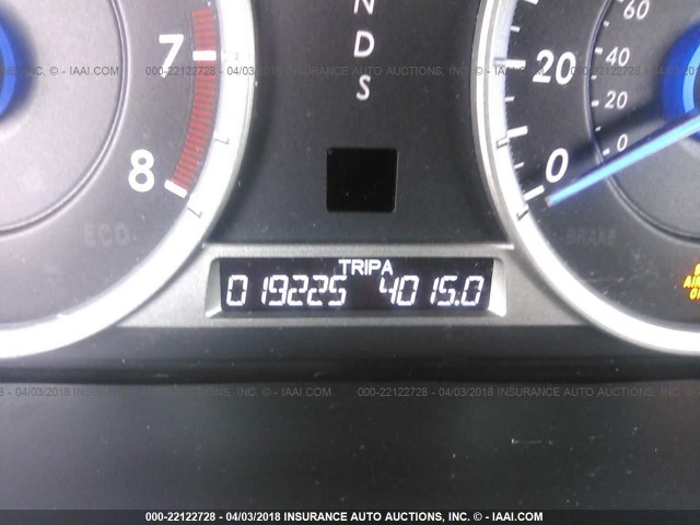 5J6TF1H55DL000205 - 2013 HONDA CROSSTOUR EXL თეთრი ფოტო 7