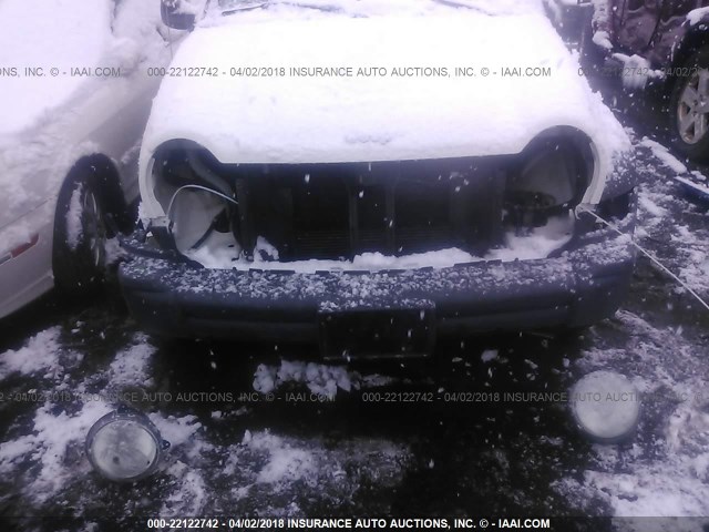 1J4GL48K26W275419 - 2006 JEEP LIBERTY SPORT WHITE photo 6