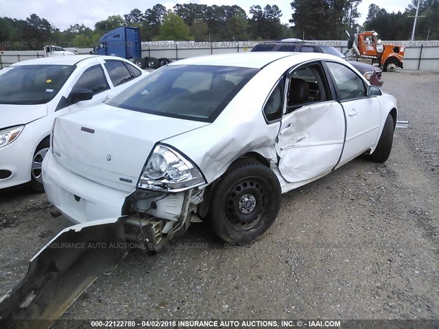 2G1WD5E3XC1288285 - 2012 CHEVROLET IMPALA POLICE WHITE photo 4