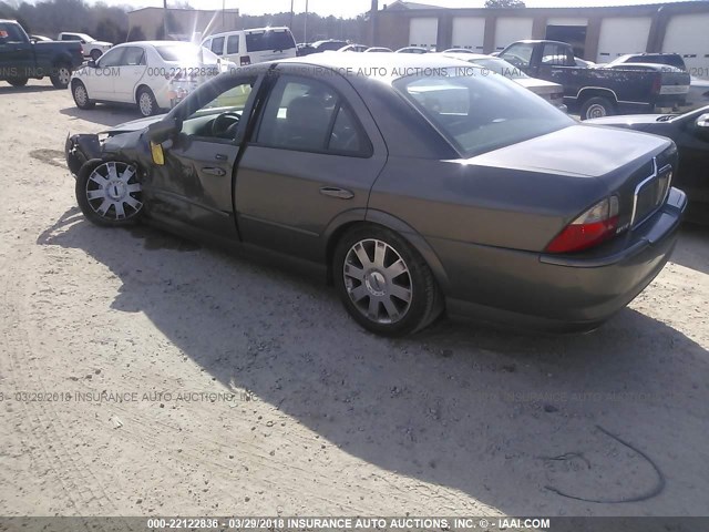 1LNHM87A93Y680857 - 2003 LINCOLN LS 灰色 照片 3