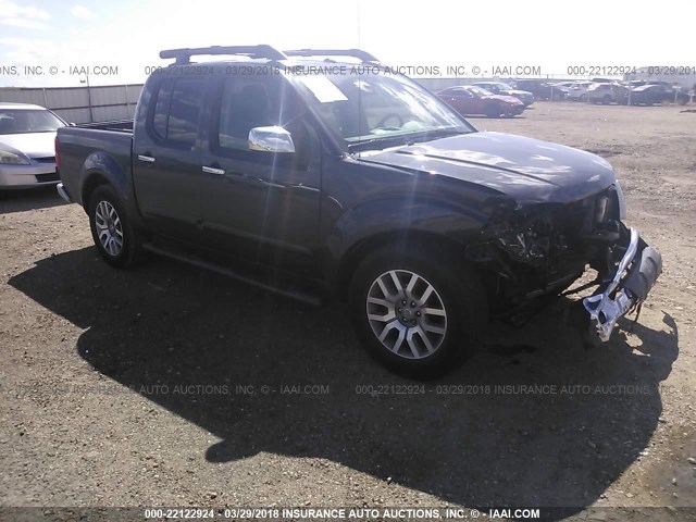 1N6AD0ER9CC464114 - 2012 NISSAN FRONTIER S/SV/SL/PRO-4X GRAY photo 1