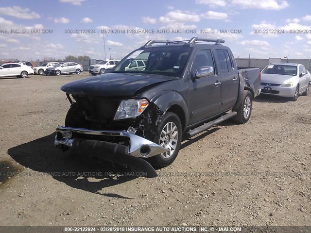 1N6AD0ER9CC464114 - 2012 NISSAN FRONTIER S/SV/SL/PRO-4X GRAY photo 6