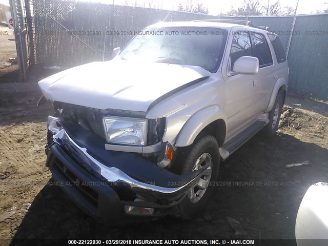 JT3HN86R6Y0305740 - 2000 TOYOTA 4RUNNER SR5 GRAY photo 2