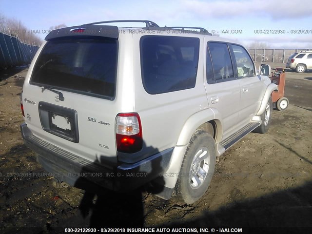 JT3HN86R6Y0305740 - 2000 TOYOTA 4RUNNER SR5 GRAY photo 4