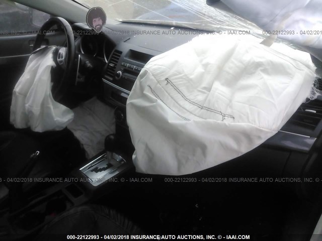 JA32U8FW5BU023002 - 2011 MITSUBISHI LANCER GTS WHITE photo 5