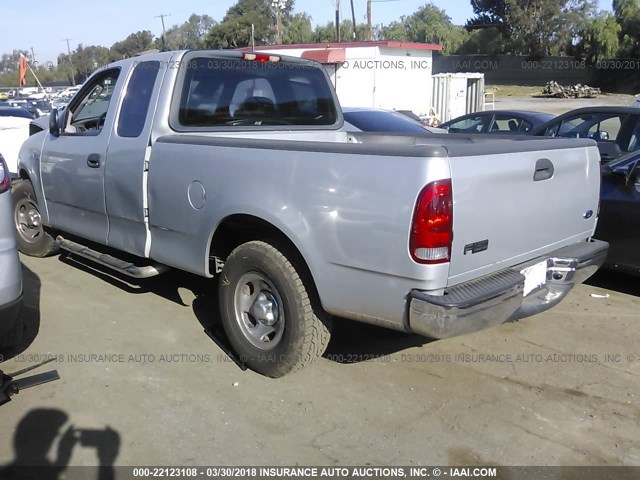 1FTRX17233NA97928 - 2003 FORD F150 GRAY photo 3