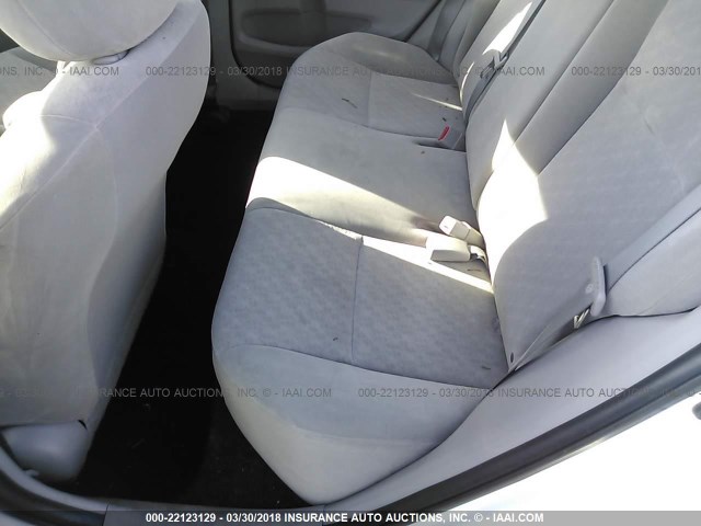 JTDBL40E19J028027 - 2009 TOYOTA COROLLA LE/XLE WHITE photo 8