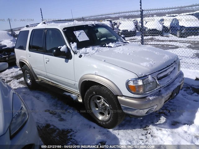 1FMDU74E61ZA45487 - 2001 FORD EXPLORER EDDIE BAUER WHITE photo 1