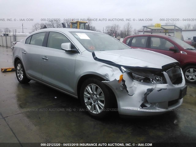 1G4GB5ER6CF348220 - 2012 BUICK LACROSSE CONVENIENCE SILVER photo 1