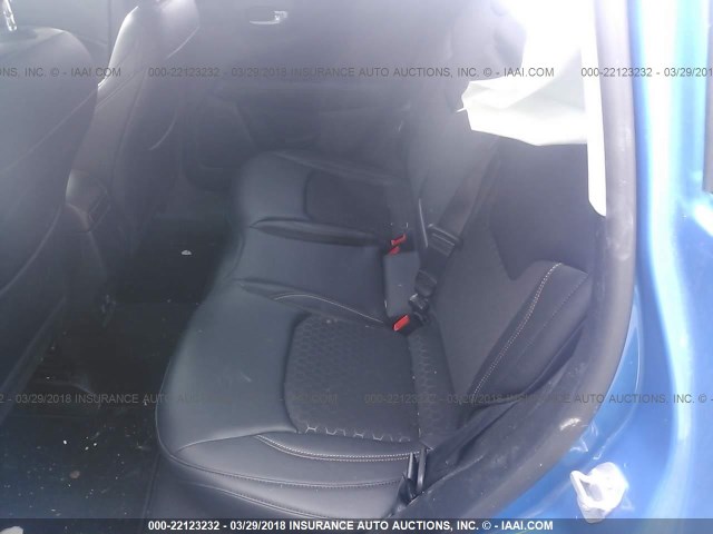 3C4NJDBB9HT650680 - 2017 JEEP COMPASS LATITUDE 蓝色 照片 8