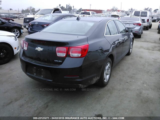 1G11B5SA3DF343656 - 2013 CHEVROLET MALIBU LS 黑色 照片 4