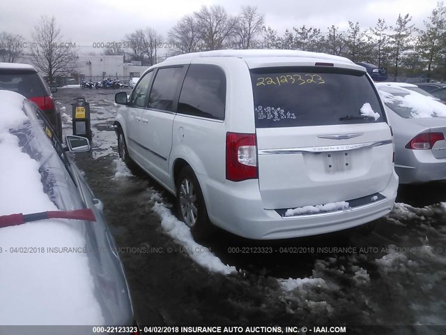 2C4RC1BG8ER312692 - 2014 CHRYSLER TOWN & COUNTRY TOURING WHITE photo 3