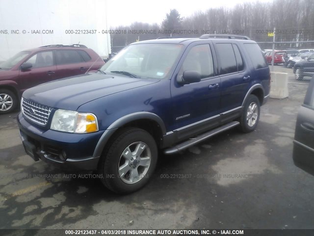 1FMZU73K64UA64300 - 2004 FORD EXPLORER XLT/XLT SPORT/NBX BLUE photo 2