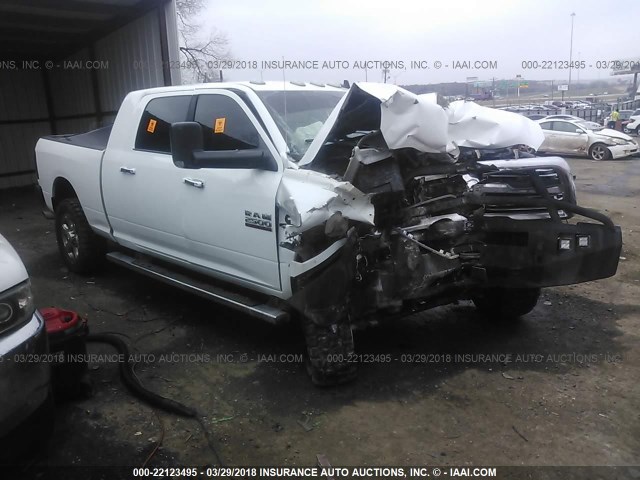 3C6UR5MLXFG510196 - 2015 RAM 2500 SLT WHITE photo 1