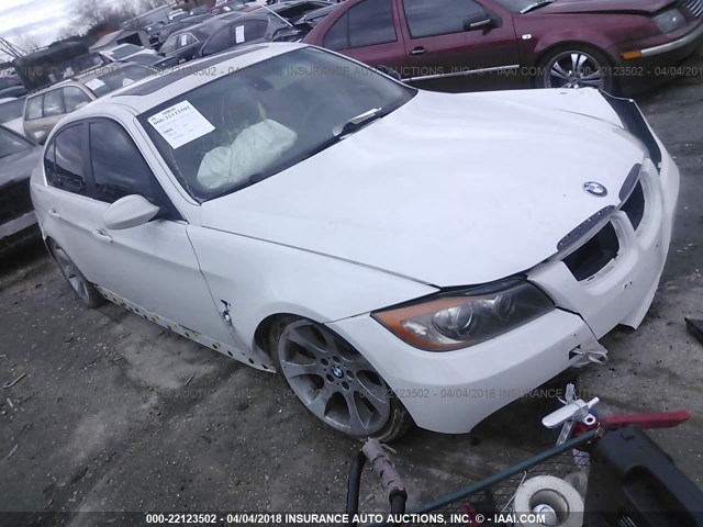 WBAVB33556PS06176 - 2006 BMW 330 I WHITE photo 1