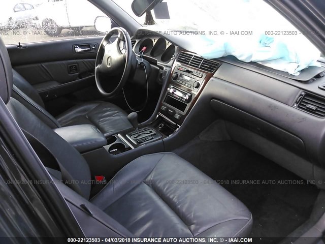 JH4KA96572C001174 - 2002 ACURA 3.5RL BLUE photo 5