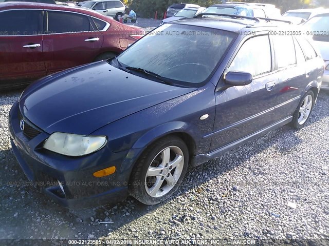 JM1BJ245X31111564 - 2003 MAZDA PROTEGE PR5 蓝色 照片 2