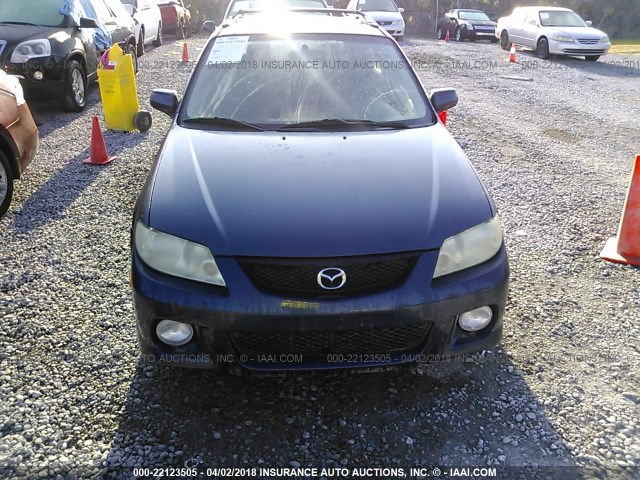 JM1BJ245X31111564 - 2003 MAZDA PROTEGE PR5 蓝色 照片 6