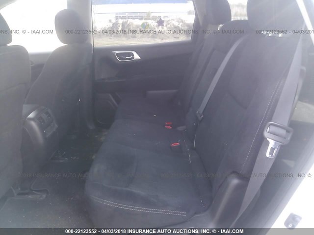 5N1AR2MM0EC732259 - 2014 NISSAN PATHFINDER S/SV/SL/PLATINUM 白色 照片 8