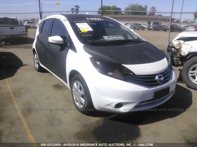 3N1CE2CP1FL423977 - 2015 NISSAN VERSA NOTE S/S PLUS/SV/SL/SR WHITE photo 1