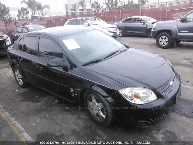 1G1AF5F56A7184719 - 2010 CHEVROLET COBALT 2LT BLACK photo 1