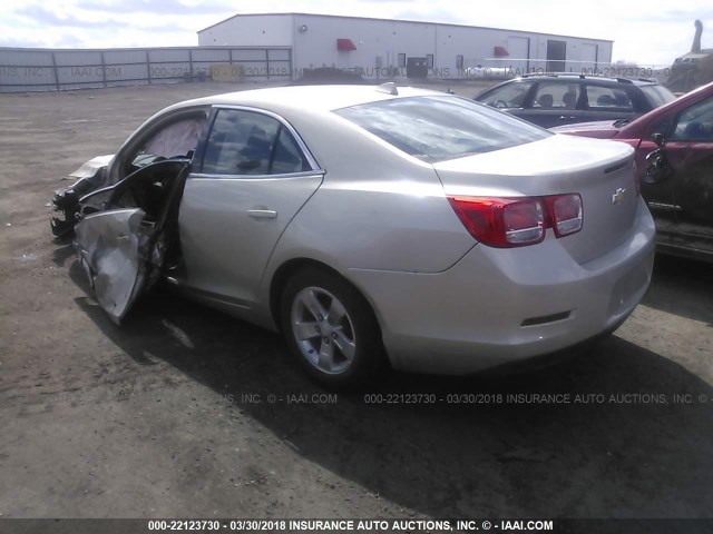 1G11C5SA2DF310774 - 2013 CHEVROLET MALIBU 1LT SILVER photo 3