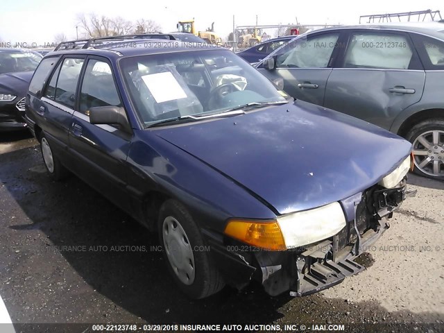 3FARP15J1RR102260 - 1994 FORD ESCORT LX/SPORT BLUE photo 1