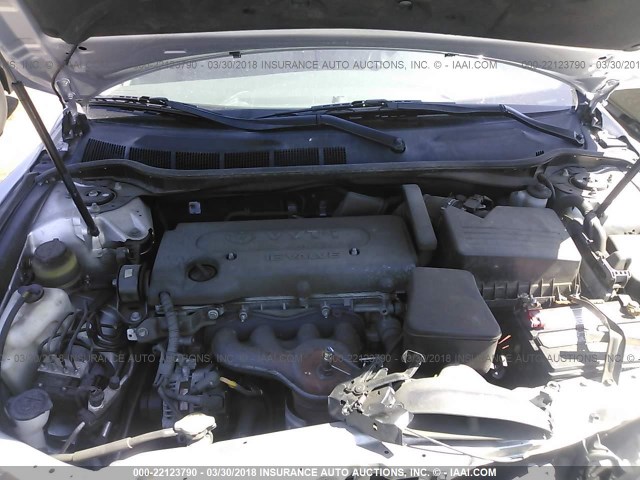 4T4BE46K99R057153 - 2009 TOYOTA CAMRY SE/LE/XLE Күміс фото 10