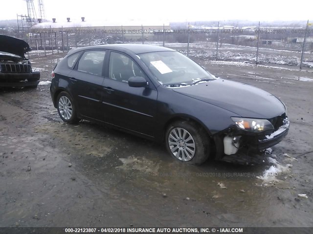 JF1GH61678H823153 - 2008 SUBARU IMPREZA 2.5I GRAY photo 1