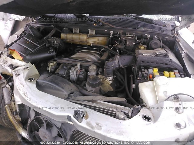 4JGAB54E93A381939 - 2003 MERCEDES-BENZ ML 320 SILVER photo 10