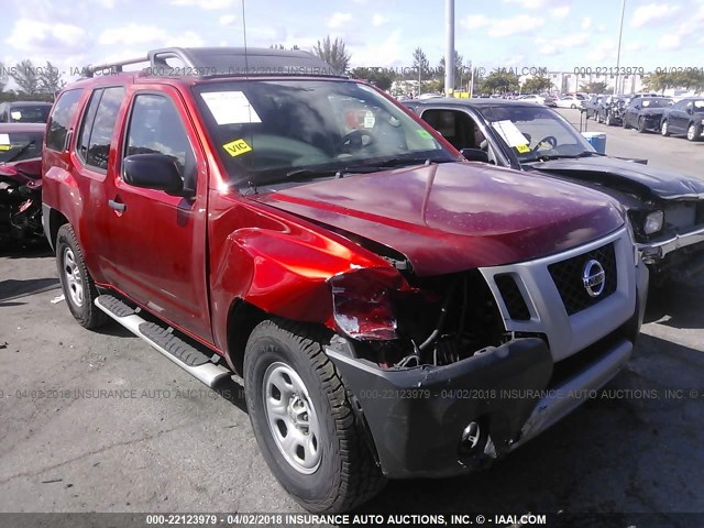 5N1AN0NU6CC517903 - 2012 NISSAN XTERRA OFF ROAD/S/SE RED photo 1