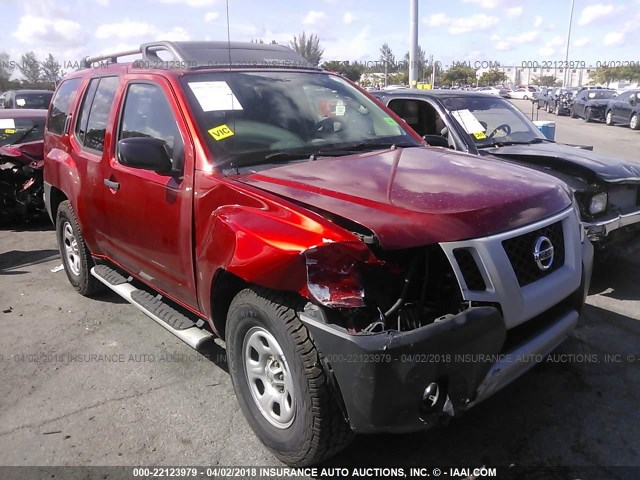 5N1AN0NU6CC517903 - 2012 NISSAN XTERRA OFF ROAD/S/SE RED photo 6