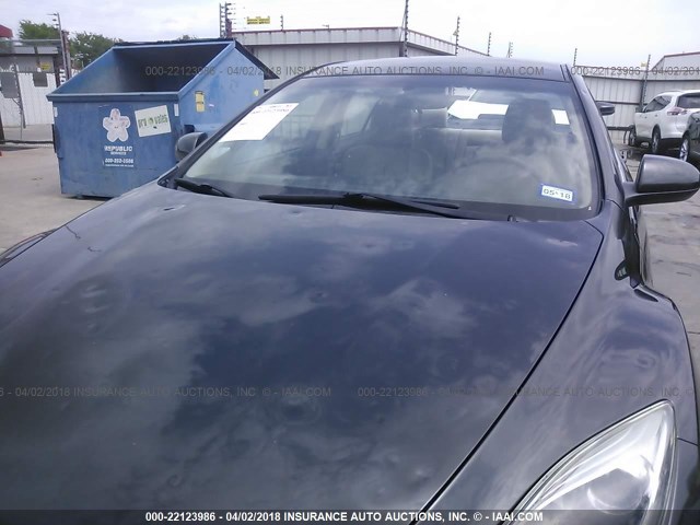 1YVHZ8BH9C5M12266 - 2012 MAZDA 6 I GRAY photo 6