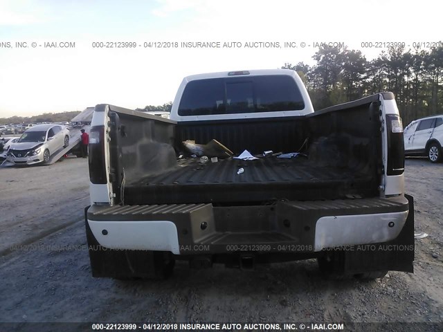 1FT8W3DT4DEB51231 - 2013 FORD F350 SUPER DUTY WHITE photo 8