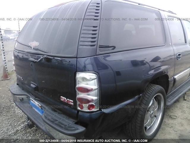 1GKEC16T54J171321 - 2004 GMC YUKON XL C1500 Dark Blue photo 6