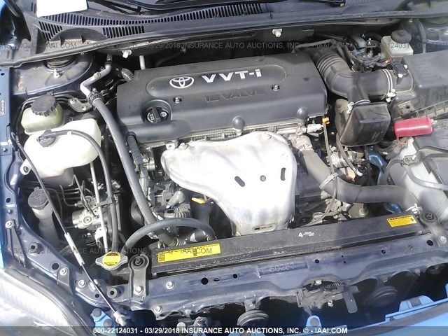 JTKDE3B71A0317309 - 2010 TOYOTA SCION TC 蓝色 照片 10