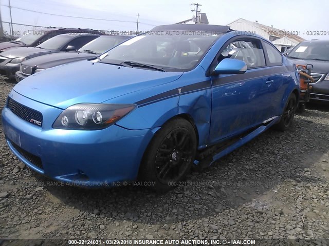 JTKDE3B71A0317309 - 2010 TOYOTA SCION TC 蓝色 照片 2