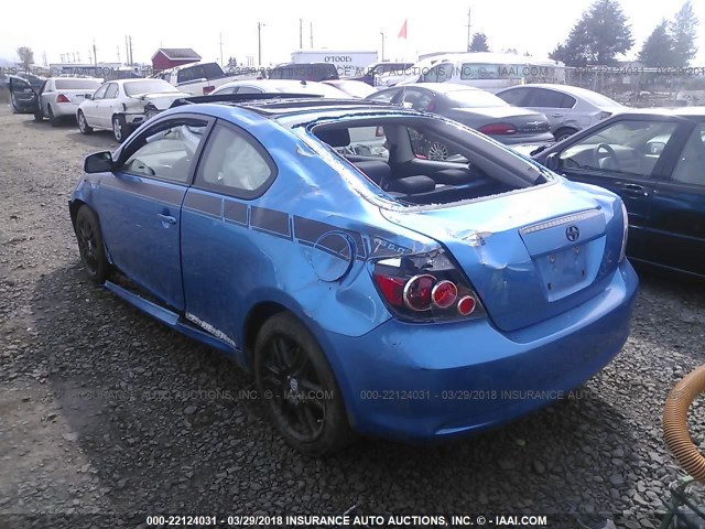 JTKDE3B71A0317309 - 2010 TOYOTA SCION TC 蓝色 照片 3